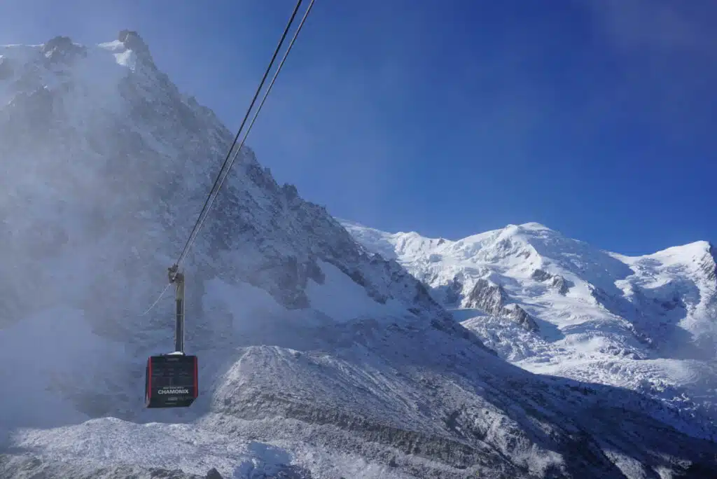 Aiguille du Midi, Chamonix in Summer