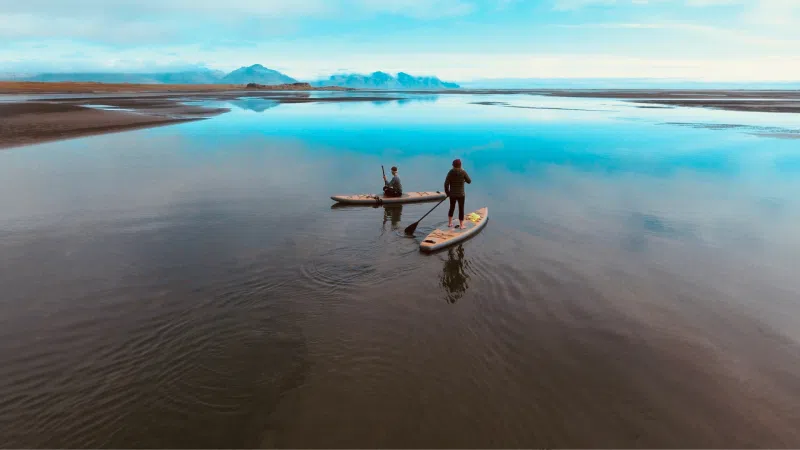 Paddleboarding in the UK