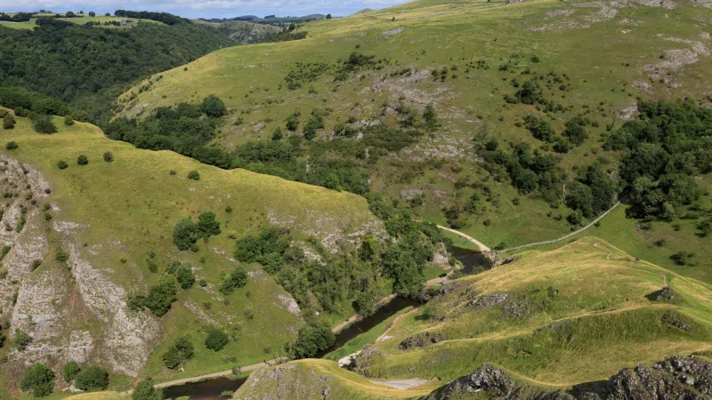 Dovedale from Thorpe Cloud
