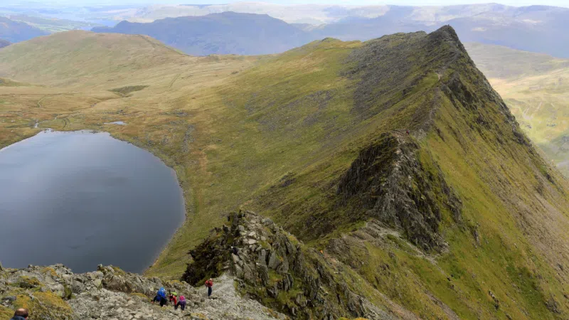 Striding Edge, a jewel in the crown of the Lake District, stands as a testament to the adventurous spirit of hikers.