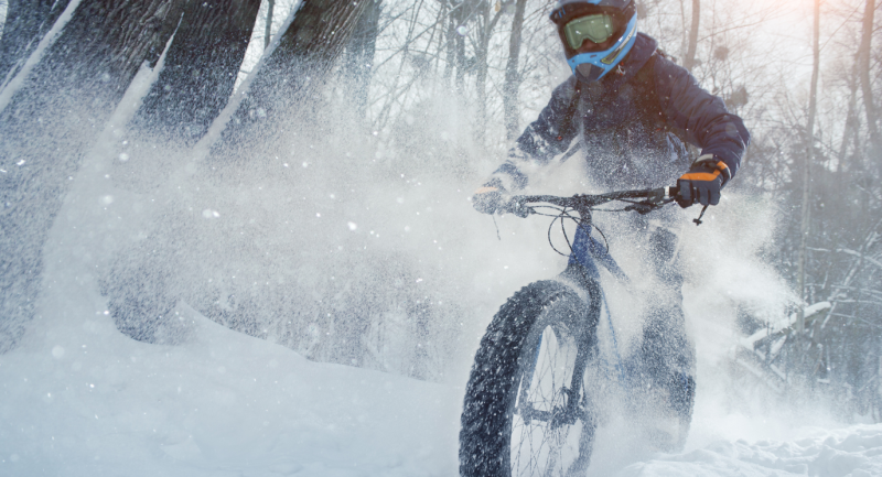 Fat Tyre Mountain Bike